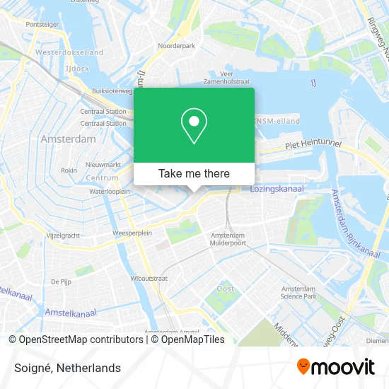 Soigné map