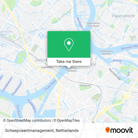Scheepvaartmanagement map