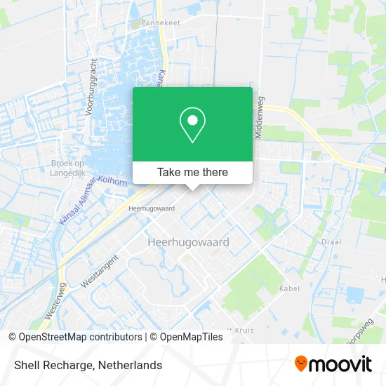 Shell Recharge map