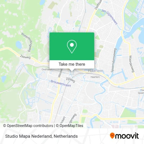 Studio Mapa Nederland map