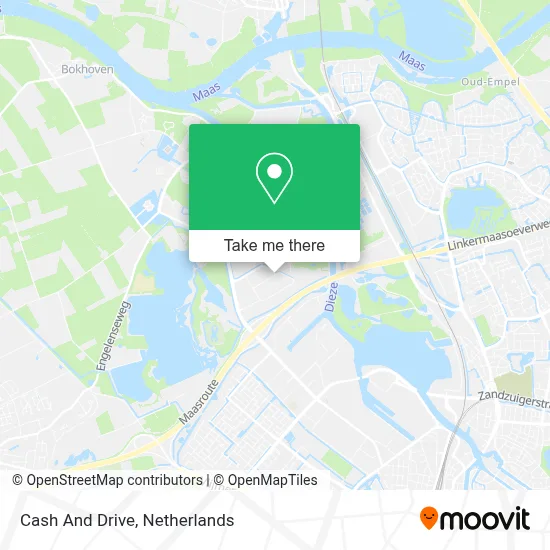 Cash And Drive map