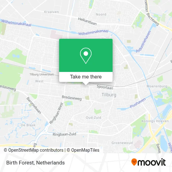 Geboortebos map