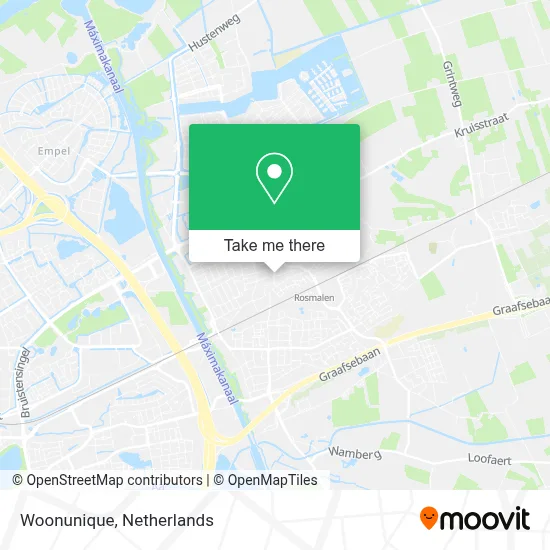 Woonunique map