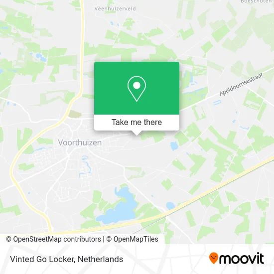 Vinted Go Locker Karte
