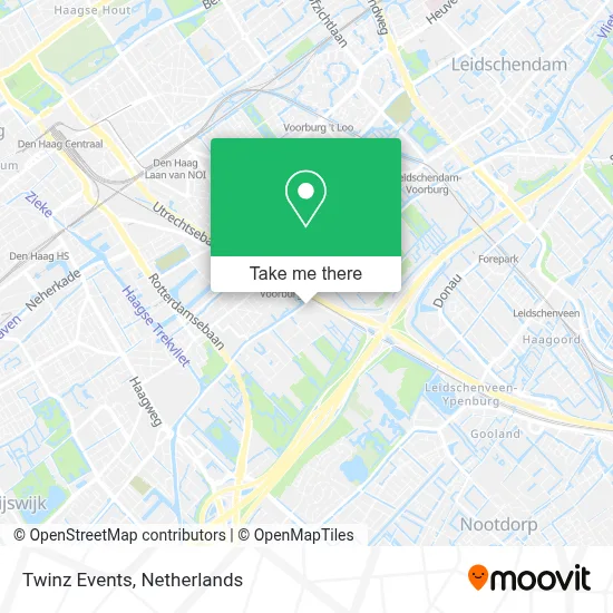 Twinz Events map
