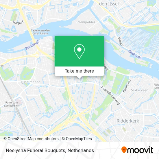 Neelysha Funeral Bouquets map