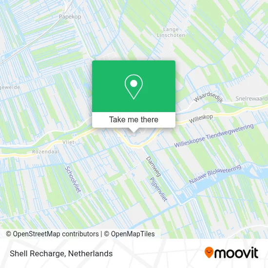 Shell Recharge map