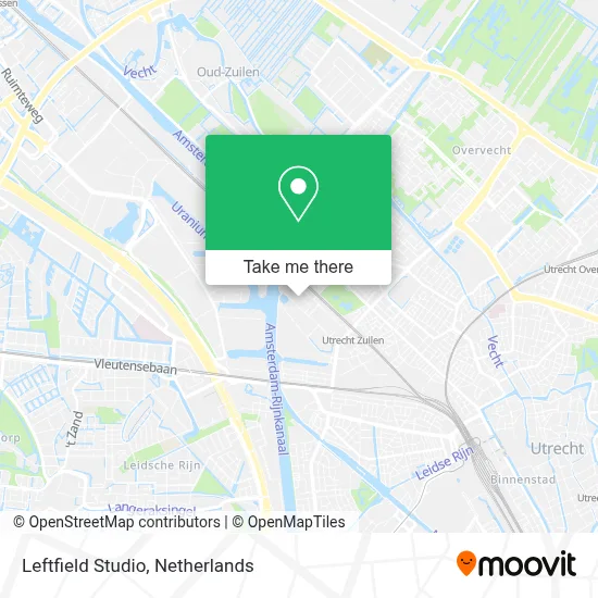 Leftfield Studio map