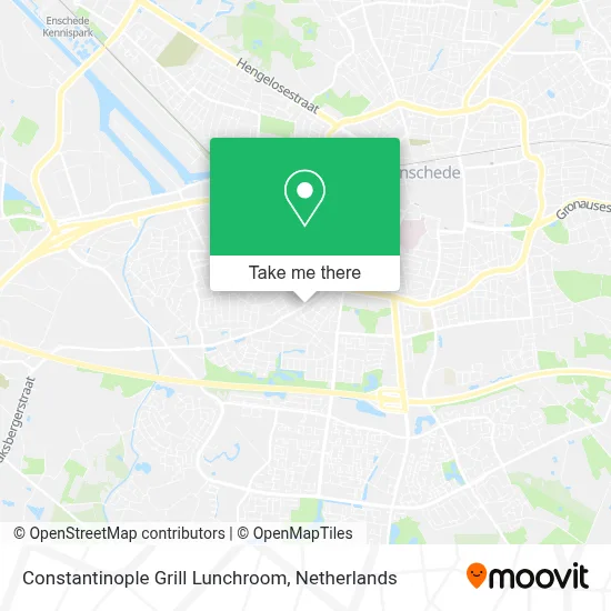 Constantinople Grill Lunchroom map