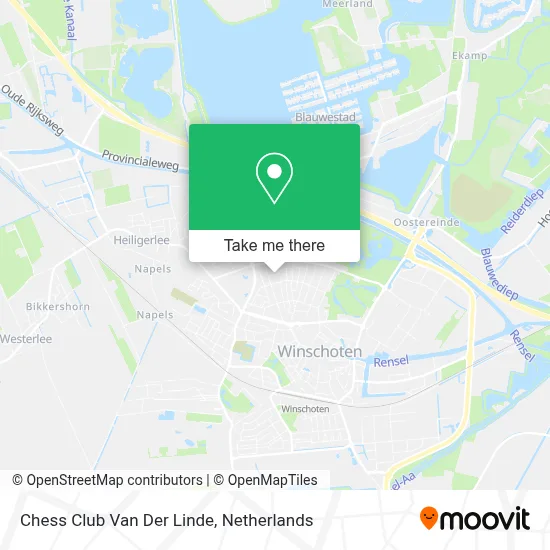 Chess Club Van Der Linde map