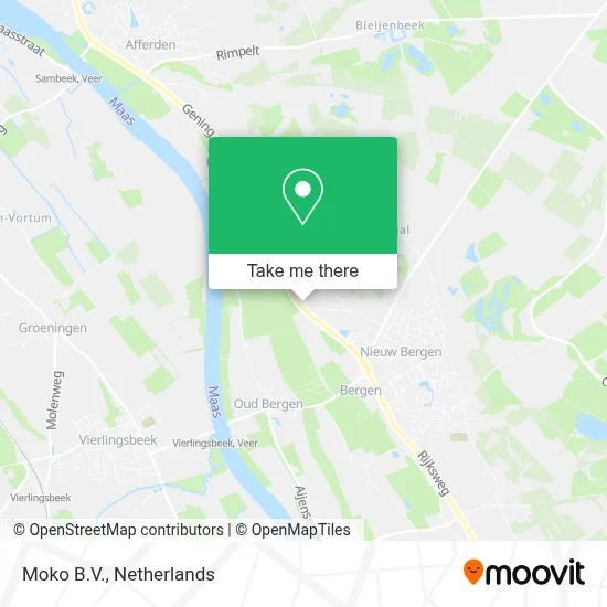 Moko B.V. map