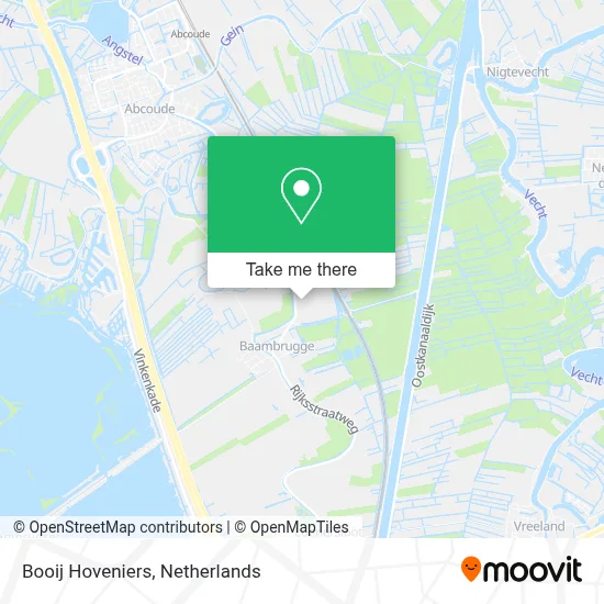 Booij Hoveniers map