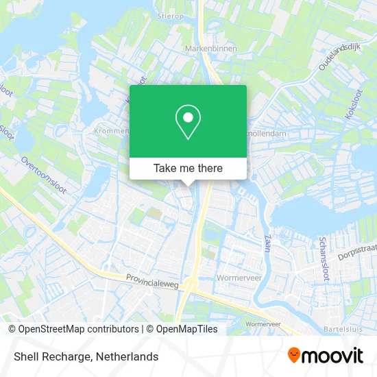 Shell Recharge map