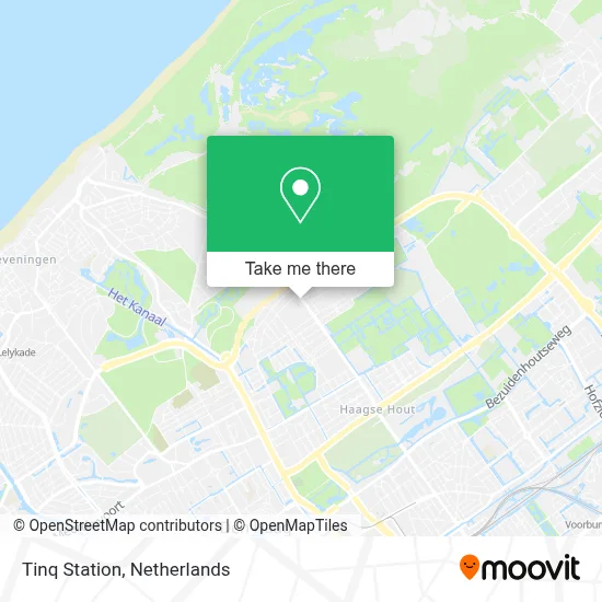 Tinq Station map