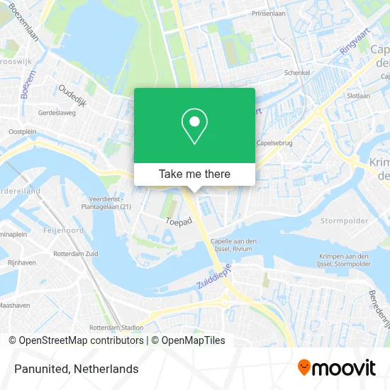 Panunited map
