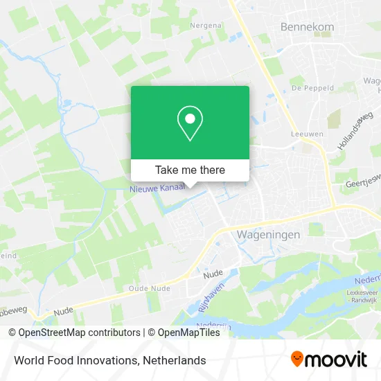 World Food Innovations map