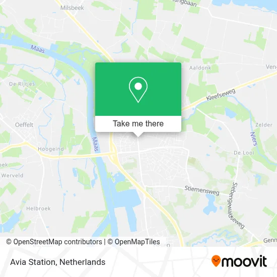 Avia Station map