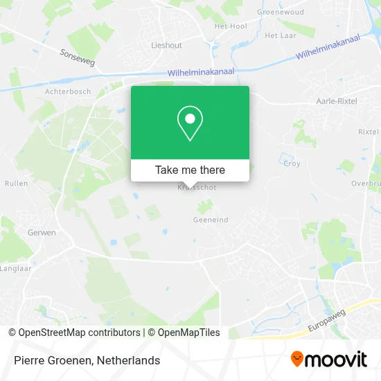 Pierre Groenen map