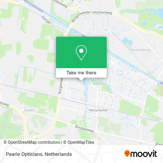 Pearle Opticians map