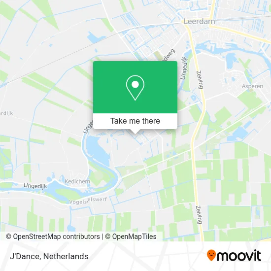 J'Dance map