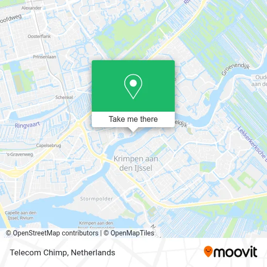 Telecom Chimp map