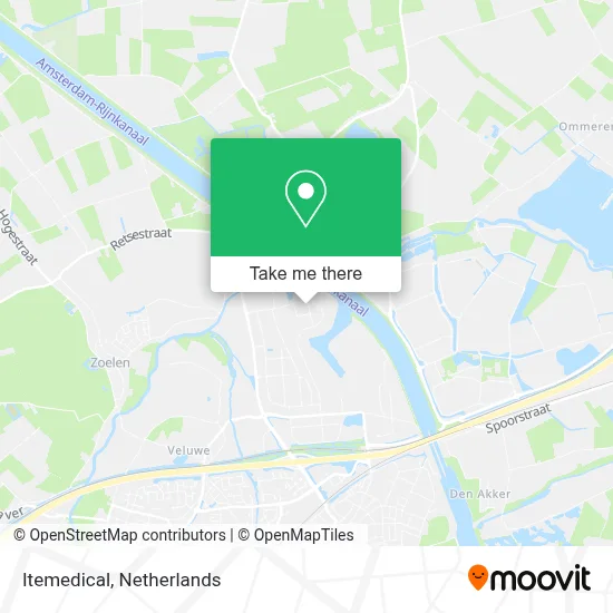 Itemedical map