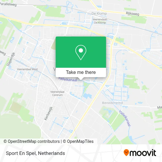 Sport En Spel map