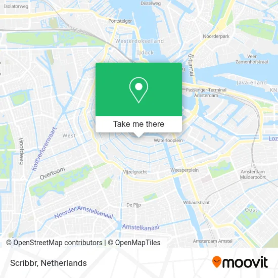 Scribbr map