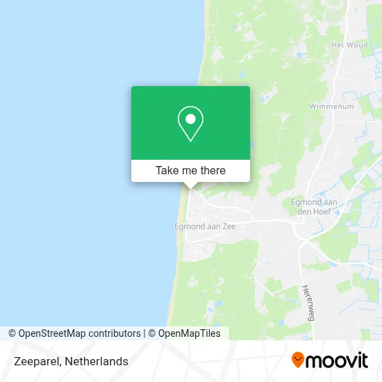 Zeeparel map