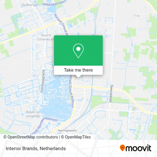 Interior Brands map