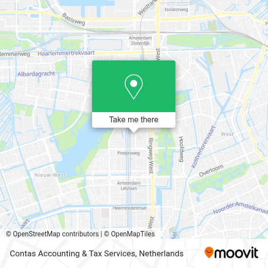 Contas Accounting & Tax Services map
