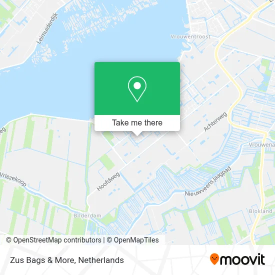 Zus Bags & More map
