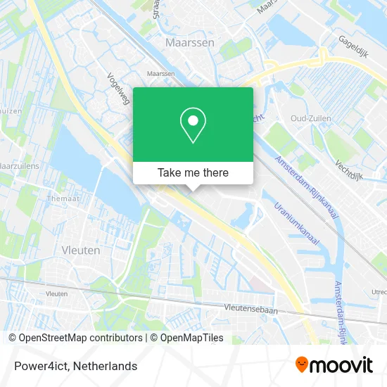 Power4ict map