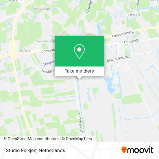Studio Feikjen map