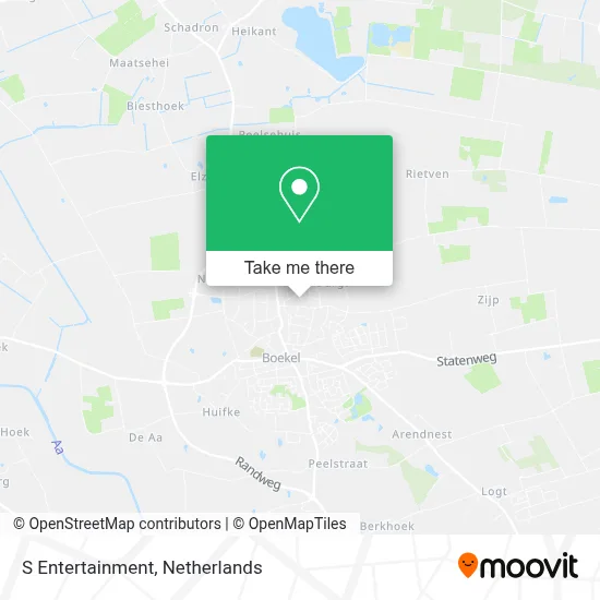 S Entertainment map