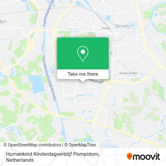 Humankind Kinderdagverblijf Pompidom map