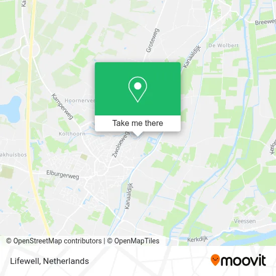 Lifewell map
