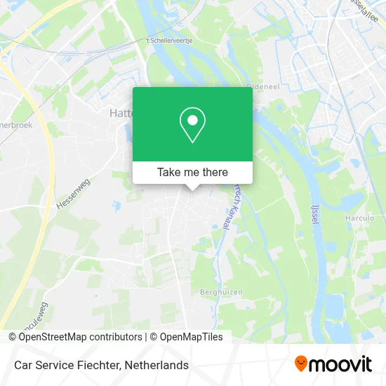 Car Service Fiechter map
