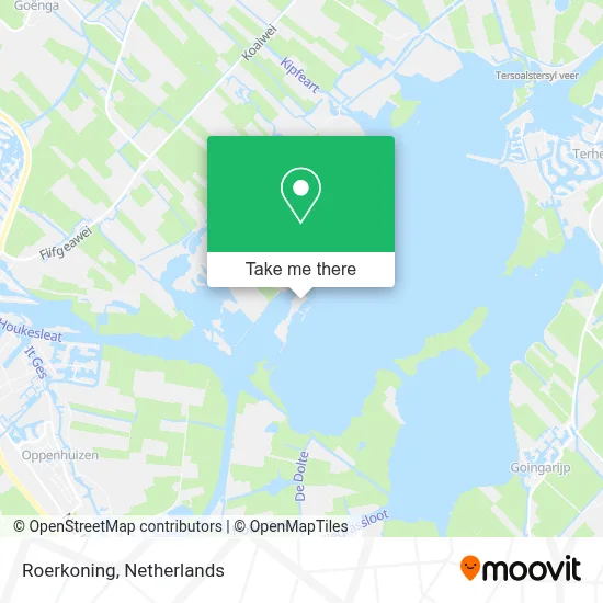 Roerkoning map