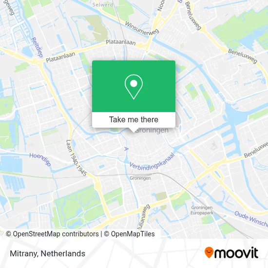 Mitrany map