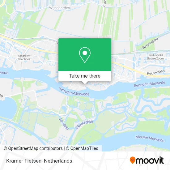 Kramer Fietsen map