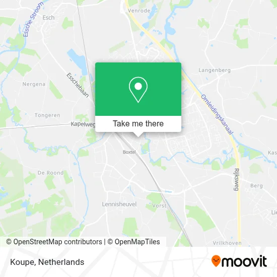 Koupe map