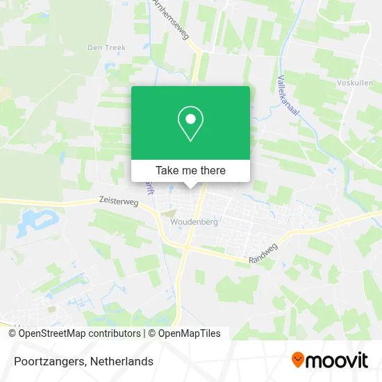 Poortzangers map