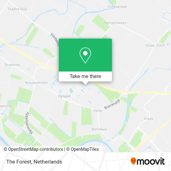 La Forêt map
