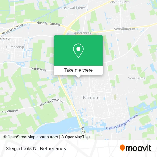 Steigertools.Nl map