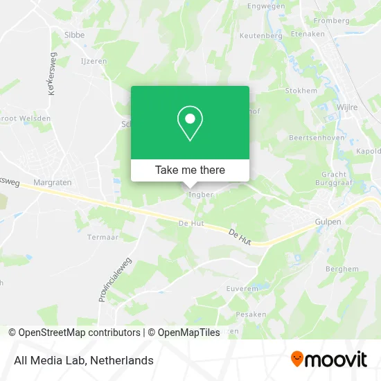 All Media Lab map