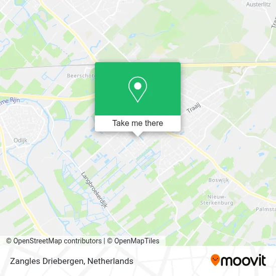 Zangles Driebergen map