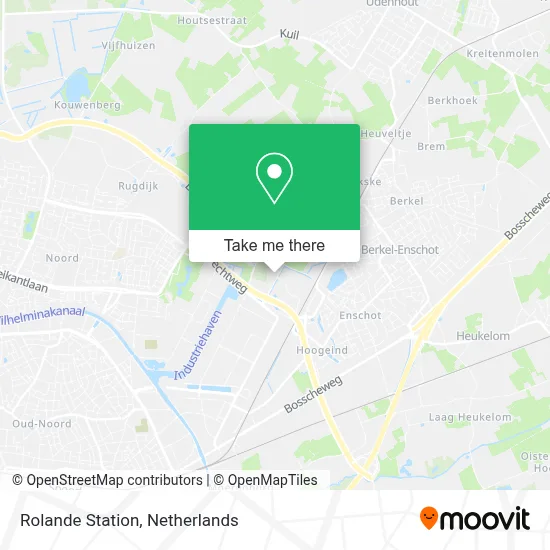 Rolande Station map