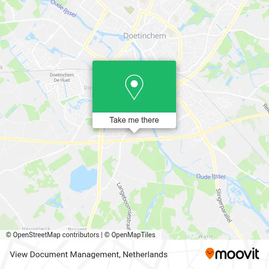 View Document Management map