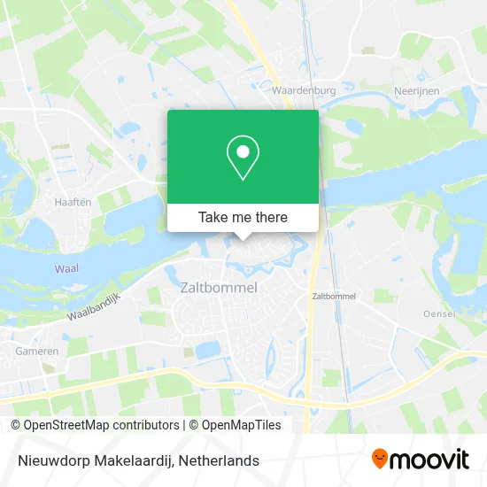 Nieuwdorp Makelaardij map